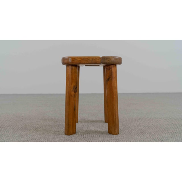 Brown Stool by Olof Ottelin for Finnsauna Lagerholm, 1950s For Sale - Image 8 of 13