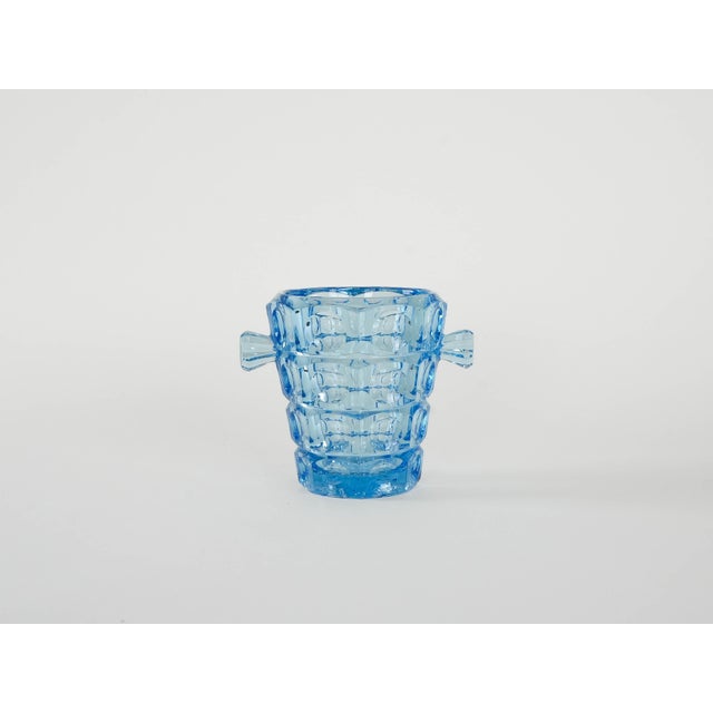 Ice Bucket by Rudolf Jurnikl for Sklo Union, 1950s For Sale - Image 3 of 8