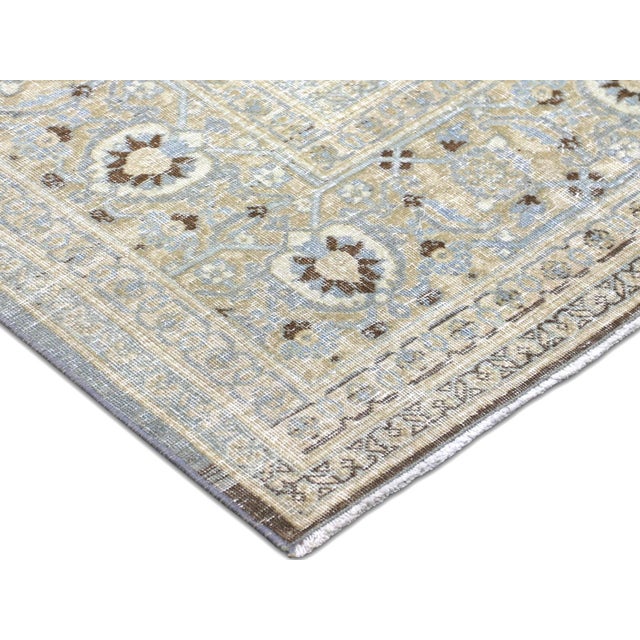 Transitional 1920s Persian Tabriz Rug For Sale - Image 3 of 6