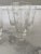 Hollywood Regency 1940s Etched Vintage Juice Glasses- Set of 5 For Sale - Image 3 of 6