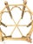 Large Wood Table With Rattan Base For Sale In New York - Image 6 of 8