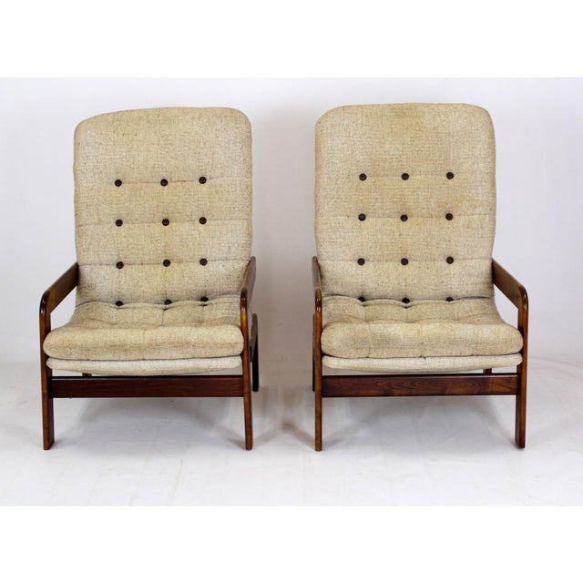 Mid-Century Scandinavian Living Room Set, 1970s, Set of 3 For Sale - Image 18 of 18