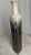 Mid-Century Modern 19thC Mid-Century Modern Italian "Tessuto" Slender Ribbed Stoneware Vase — 19" For Sale - Image 3 of 12