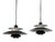 PH 5 Mini Black Friday Pendant Lights by Poul Henningsen for Louis Poulsen, Set of 2 For Sale