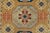 Brown Kazak Runner 2’9” X 9’6” Brown Wool Tribal Hand-Knotted Oriental Rug For Sale - Image 8 of 13