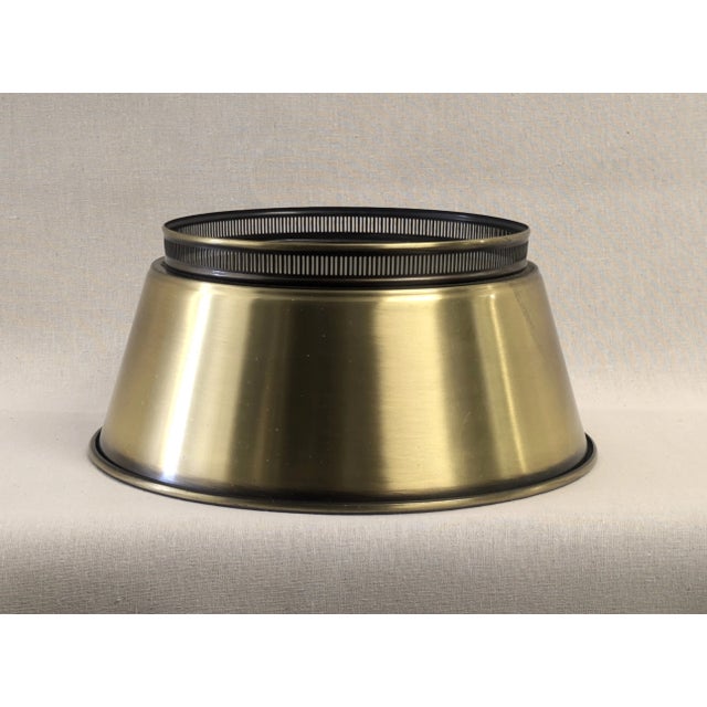 1970s Brass Bouillotte Table Lamp For Sale - Image 5 of 11