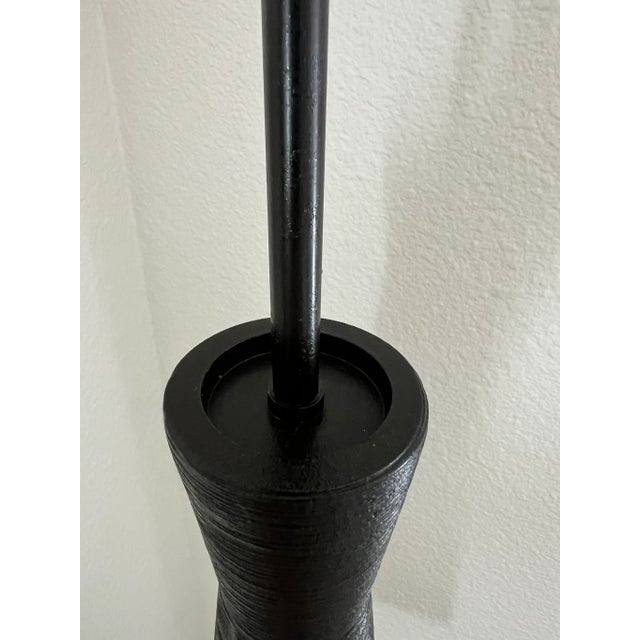 Contemporary Visual Comfort Kelly Wearstler Utopia Medium Pendant Aged Iron For Sale - Image 3 of 15