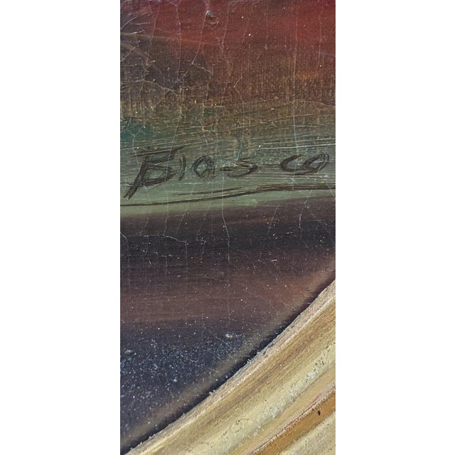 Still Lifes, 1890s-1910s, Oil on Canvases, Framed, Set of 2 For Sale - Image 5 of 10