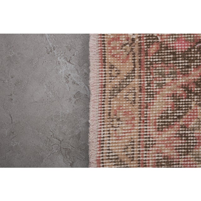 1960s Turkish Oushak Runner 2'6'' X 24'1'' For Sale - Image 11 of 12