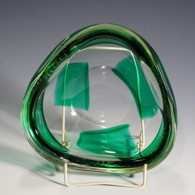 1940s Cup Glass Bowl by Dino Martens for Aureliano Toso, 1940s For Sale - Image 5 of 6