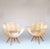 Mid-Century Modern Vintage Egg Chairs and Sofa by Paged, 1970s, Set of 3 For Sale - Image 3 of 17