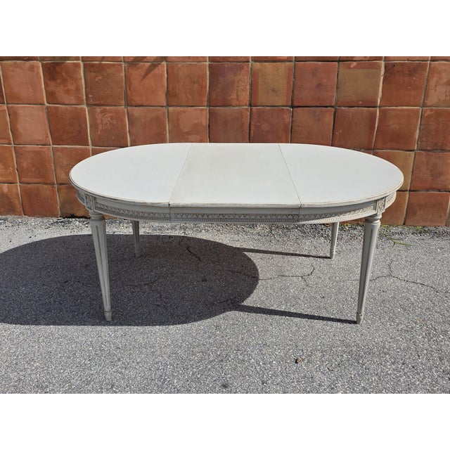 Swedish Gustavian Dining Table For Sale - Image 13 of 14