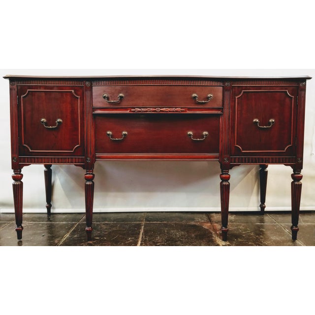 Bernhardt Furniture Company Antique American Federal Style Mahogany
