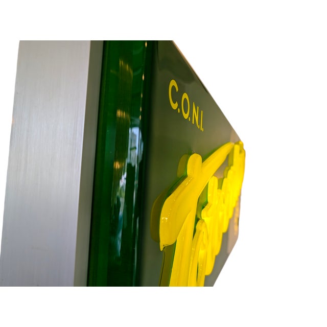 Vintage Totocalcio Sign, 1980s For Sale - Image 6 of 10