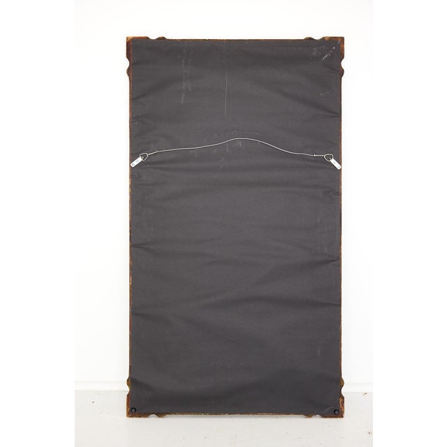 Wood Art Nouveau Giltwood Mirror With Floral Motifs, Circa 1910 For Sale - Image 7 of 13