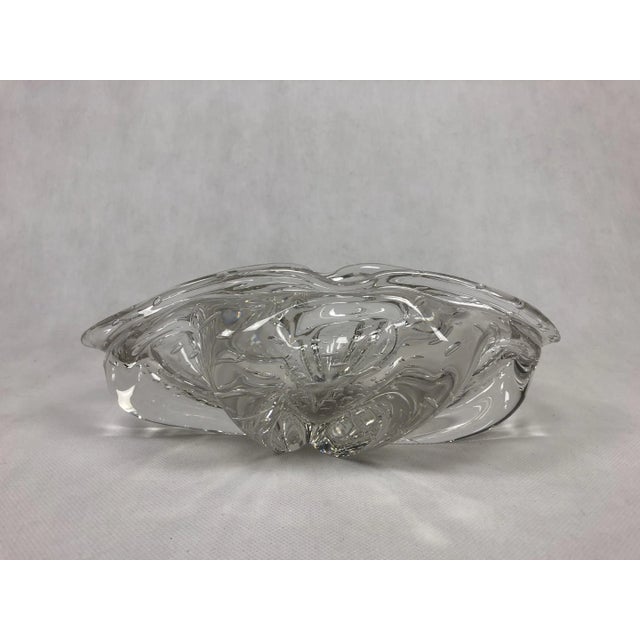 Bohemian Glass Bowl attributed to Josef Hospodka for Chribska Sklarna, 1960s For Sale - Image 6 of 10