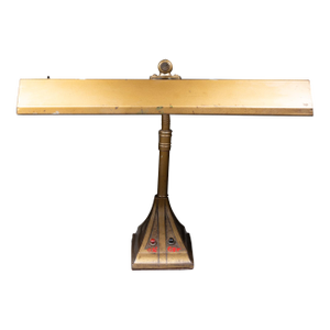 Antique Bronze Finish Desk Lamp c.1940