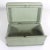 Vintage Folk Art Handmade Carved and Painted Wood Trinket Box Green For Sale - Image 12 of 12