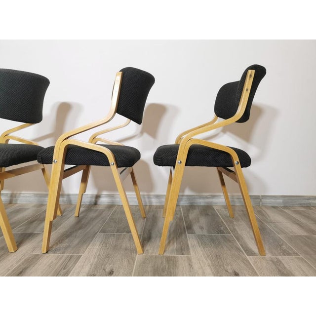 Vintage Chairs by Ludvik Volak, 1960s, Set of 4 For Sale - Image 18 of 18