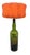 Wine Bottle Table Lamp with Fabric Shade, 1970s For Sale