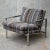 Milo Baughman 1970s Milo Baughman for Thayer Coggin Chrome Flat Bar Lounge Chair For Sale - Image 4 of 9