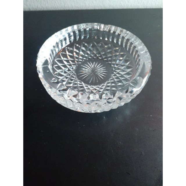 1980s Vintage Waterford Crystal Ashtray For Sale - Image 5 of 8
