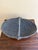 Early 20th Century American Blue Splint Oak Gathering Basket For Sale - Image 4 of 10