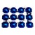 Vintage Mercury Glass Ornaments Set of 12 For Sale