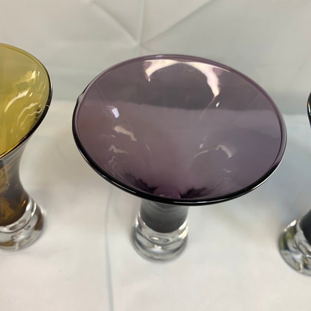 Set of 4 Vintage Bo Borgstrom Swedish Martini Glasses For Sale In Chicago - Image 6 of 8