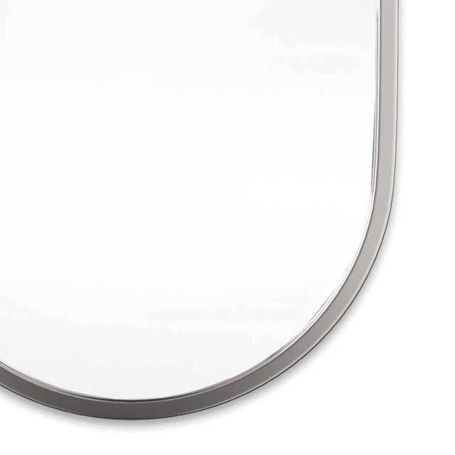 Regina Andrew Canal Mirror, Polished Nickel For Sale - Image 4 of 7