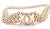 Contemporary 1990s Cartier Penelope Diamond Double C Three Row Yellow Gold Necklace For Sale - Image 3 of 17