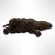Animal Skin Vintage Mid-Century Leather Wrapped Rhino Sculpture For Sale - Image 7 of 7