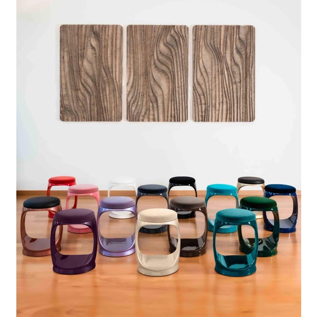 Early 21st Century Signet Ring Stool by Cyril Rumpler Blanc For Sale - Image 5 of 9