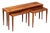 Large Nesting Tables in Santos Rosewood by Severin Hansen for Haslev, Denmark, 1960, Set of 3 For Sale