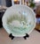 Charming late 19th Century French Majolica Plate signed Choisy le Roi. Ceramic Faience dish features a lovely Swan...