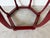 Baker Furniture Chinoiserie Style Red Lacquer Hexagonal Side Table For Sale In Miami - Image 6 of 12