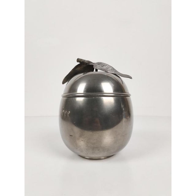Mid-20th Century Sculptural Apple-Shaped Ice Bucket in the style of Mauro Manetti, Italy, 1970s For Sale - Image 4 of 15
