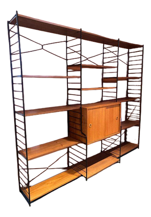 Modular Wall Unit in Teak from WHB, Germany, 1970s