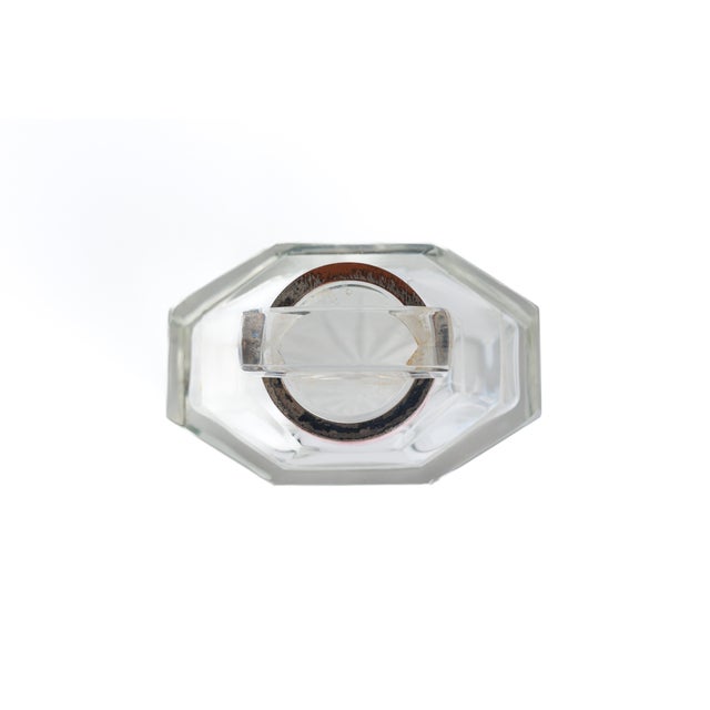 Glass Cut Crystal Perfume Bottle For Sale - Image 7 of 10