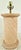 This is a vintage bohemian pencil reed column lamp styled with a distinctive split-reed spiral texture. Popularized during...