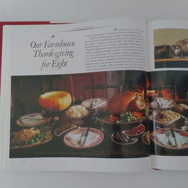 Martha Stewart Entertaining 1982 Hardcover Book, Illustrated Parties Cooking Hosting For Sale - Image 9 of 9
