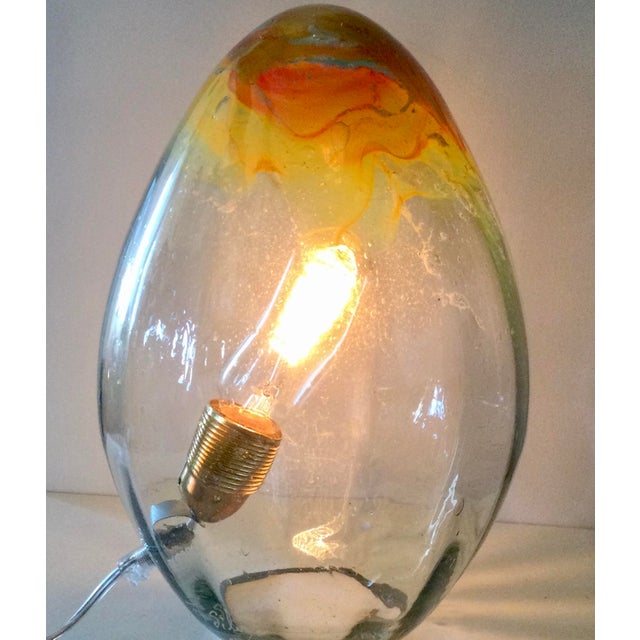 Sun Egg Lamp by Florea Silviu For Sale - Image 9 of 9