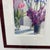 Ruth Beeve Jan's Flowers Framed Watercolor, Circa 1996 For Sale - Image 10 of 12