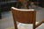 Bridge Chairs in Walnut and Ecru Boucle Fabric, 1930s, Set of 2 For Sale - Image 9 of 13