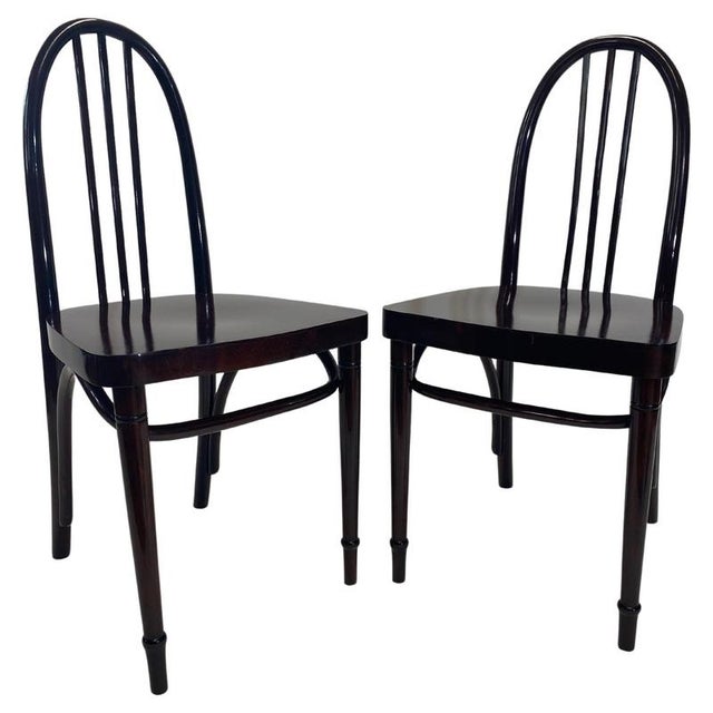 Set of Secession Chairs by Josef Hoffmann for Thonet, 1890s For Sale - Image 6 of 6
