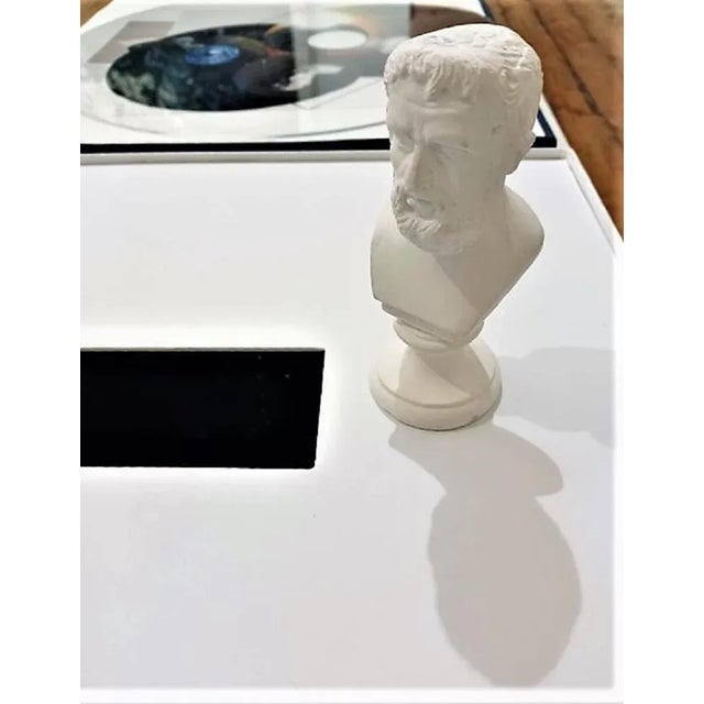 Giulio Paolini, Elea, 2009, Sculpture in Cardboard, Plaster, Acrylic Glass & Print For Sale - Image 4 of 6