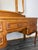 Vintage French Louis Style Oak Dressing Table with Mirror For Sale - Image 6 of 14