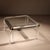 Metal Square Acrylic and Brass Coffee Table in the style of Karl Springer, 1970s For Sale - Image 7 of 13
