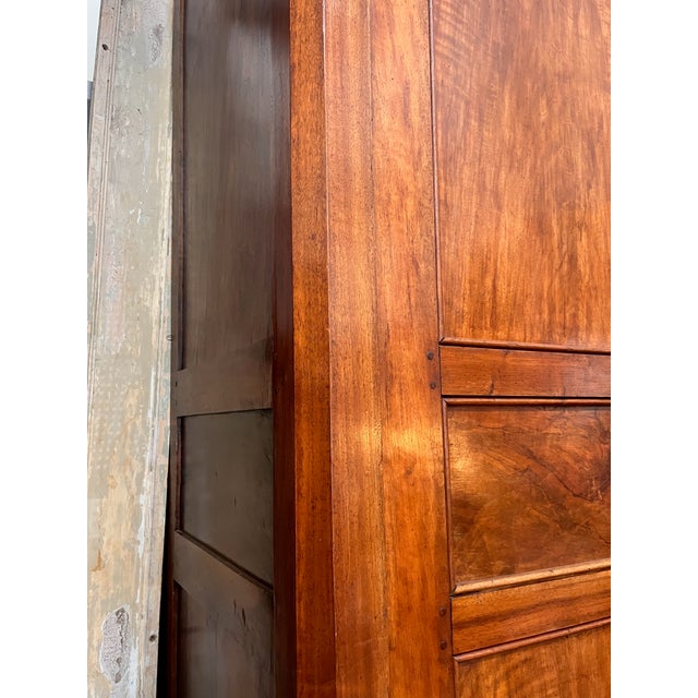 Early 19th Century French Walnut Chateau Armoire For Sale In San Diego - Image 6 of 12