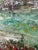 Green Impressionistic Landscape Original Oil Painting For Sale - Image 8 of 12
